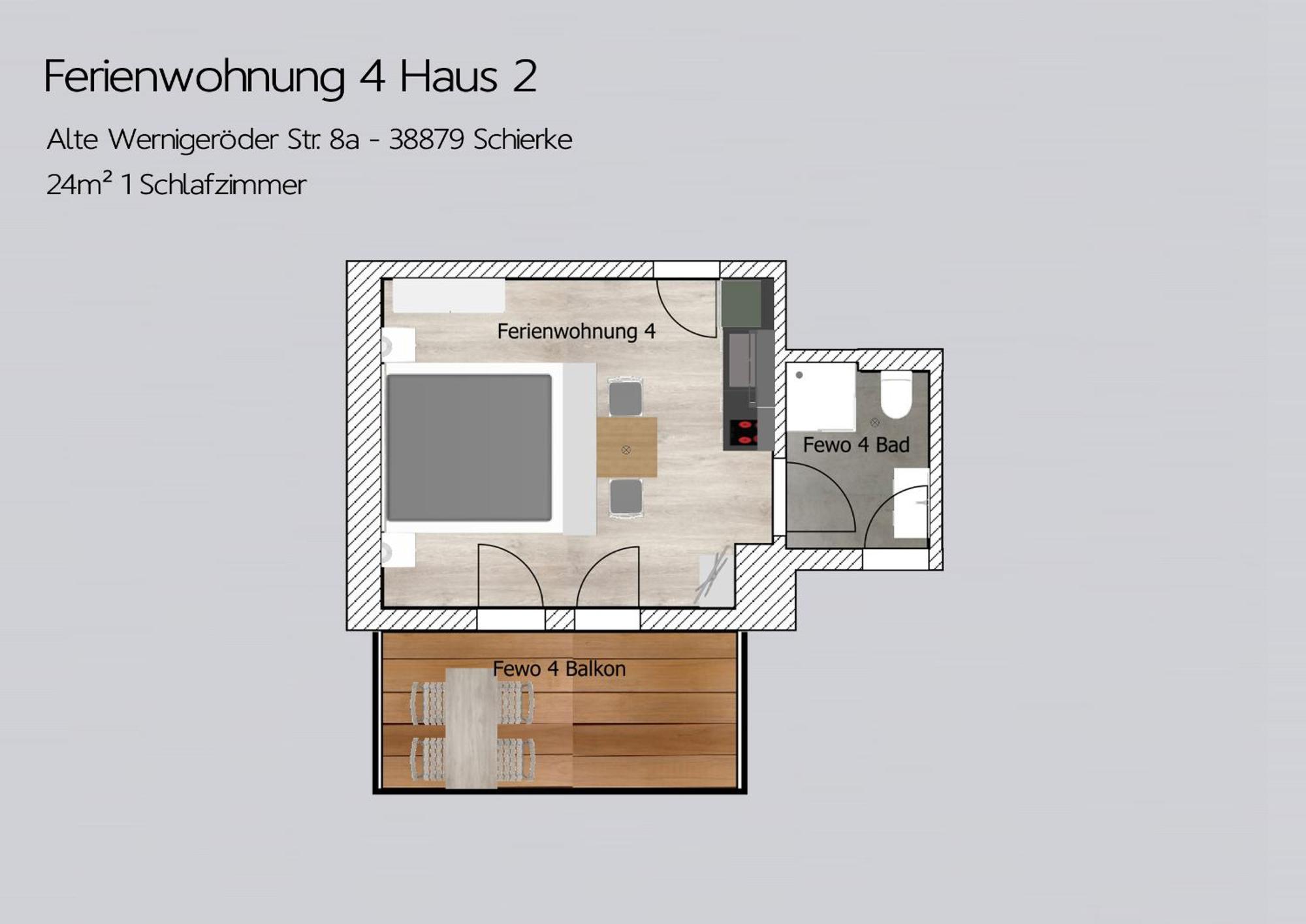 Auszeit-Im-Harz Haus 2 Wohnung 4 Schierke Eksteriør billede